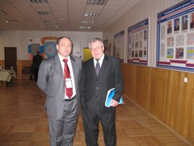 слева на право – Никаноров В. А., Михалев М. Ф.